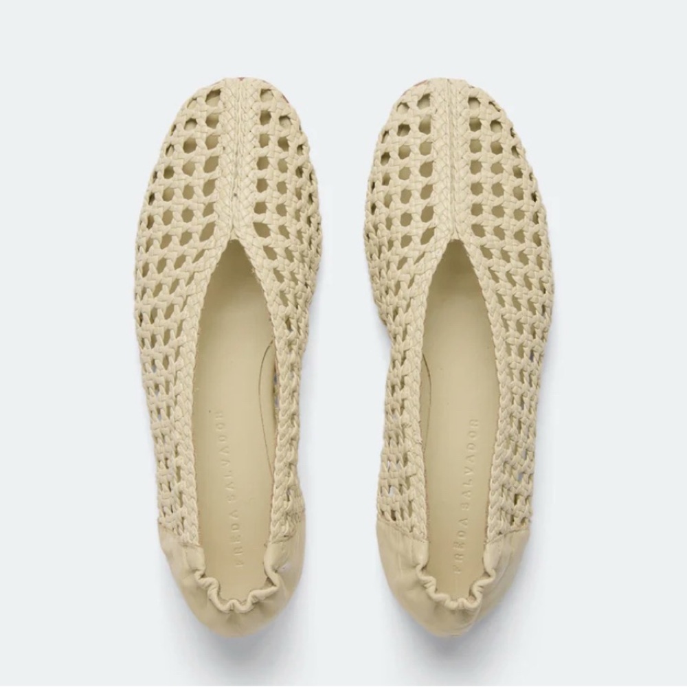 Freda Salvador Riley Open Weave Flats